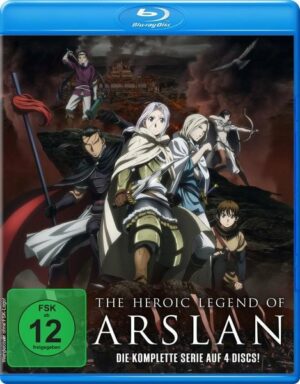 The Heroic Legend of Arslan: Die komplette Serie (Ep. 1-25)  [4 BRs]