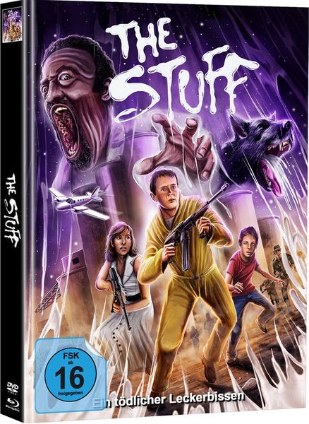 The Stuff - Ein tödlicher Leckerbissen - Mediabook - Cover B - Limited Edition (Blu-ray+DVD)